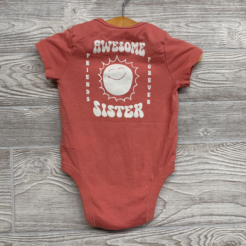 Bodysuit Sis 6-12M