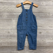 Denim Button Up Overalls 18-24M