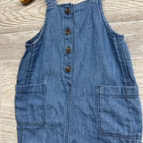 Denim Button Up Overalls 18-24M