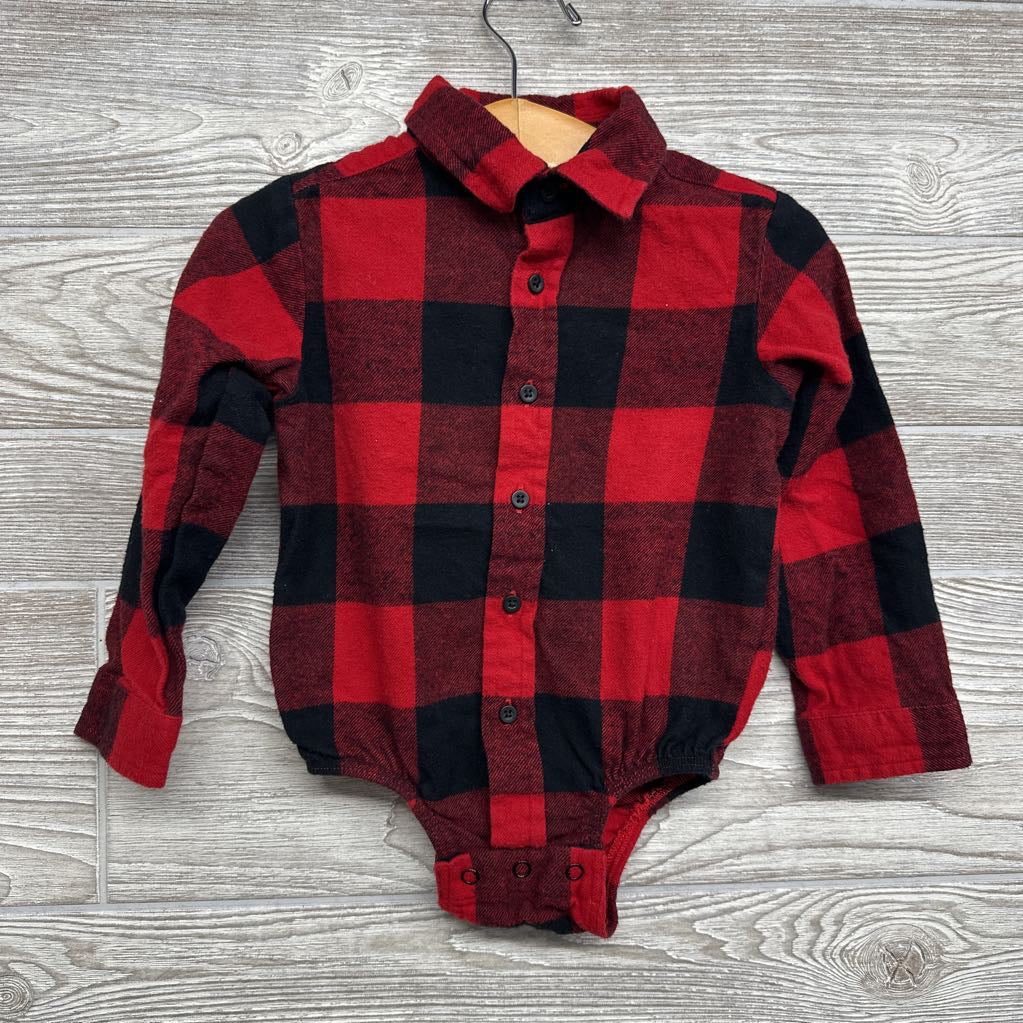 Buffalo Plaid Button Up 24M