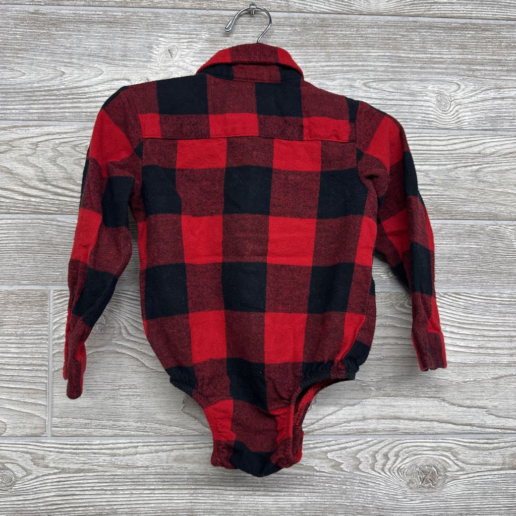 Buffalo Plaid Button Up 24M