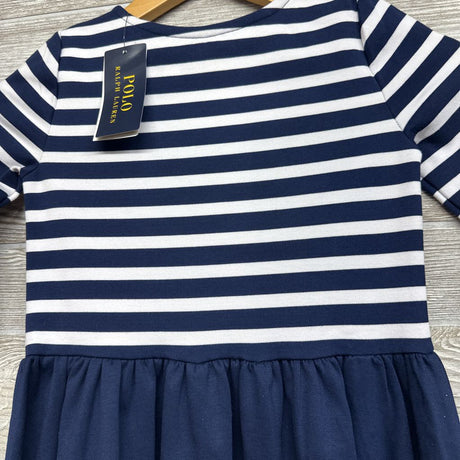 NEW Striped Ponte LS Dress 7