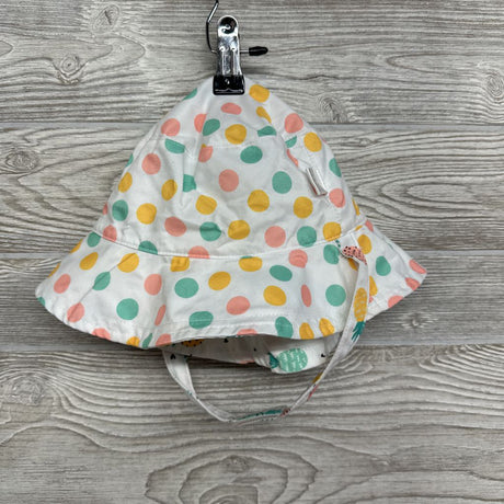 Reversible Sunhat Pineapples Dots