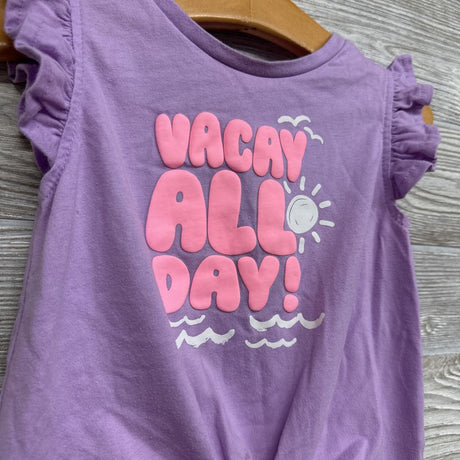 Flutter Sleeve Shirt Vacay All Day 2t