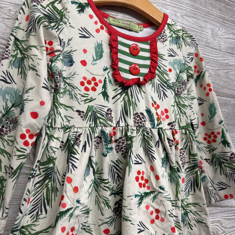 LS Dress Flowers 3t