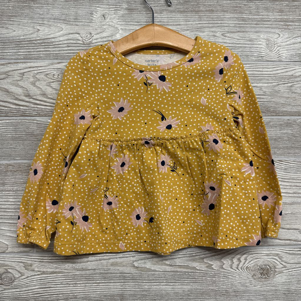 LS Tunic Flowers 3t