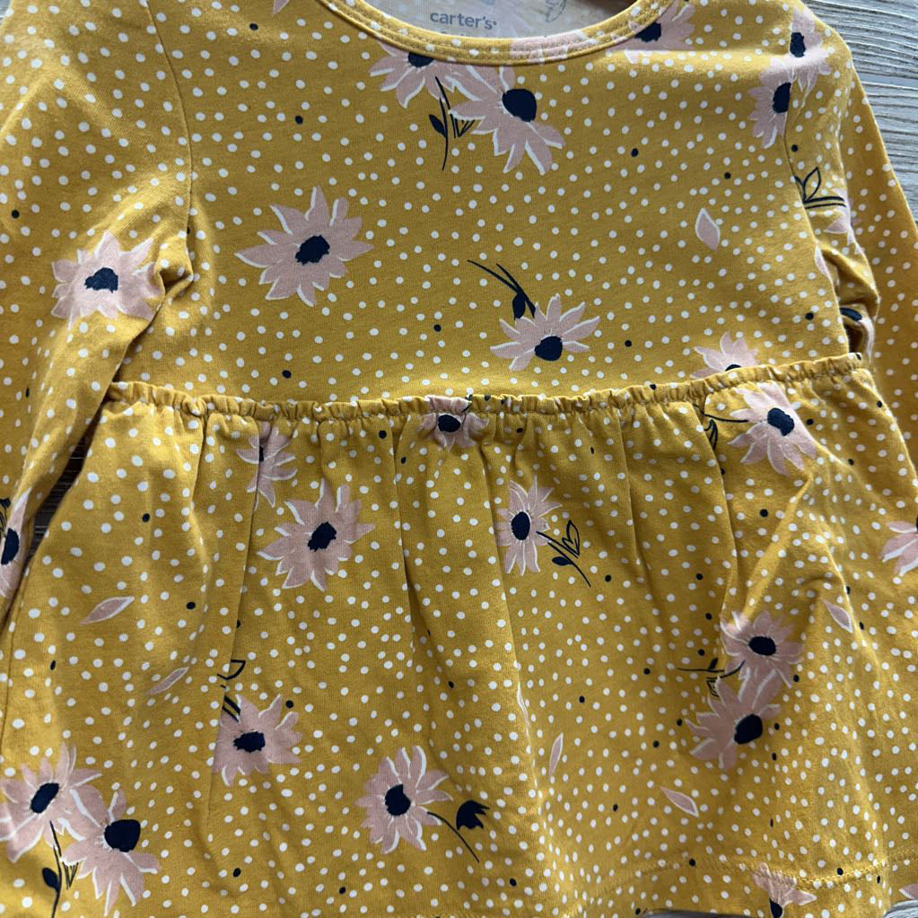 LS Tunic Flowers 3t