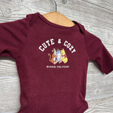 LS Bodysuit Cute & Cozy NB