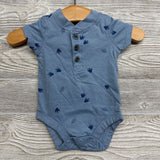 Henley Bodysuit Prints NB