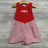 Tank Dress Flowers & Stripes 5t