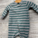 Blanket Sleeper Stripes 0-3M