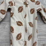 Blanket Sleeper Footballs 3-6M
