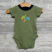 Bodysuit Love My Family Dinosaurs 0-3M