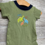 Bodysuit Love My Family Dinosaurs 0-3M