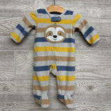 Blanket Sleeper Stripes Sloth 3M