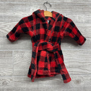 Buffalo Plaid Plush Robe 0-9M