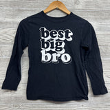 Ls Shirt Best Big Bro 7-8