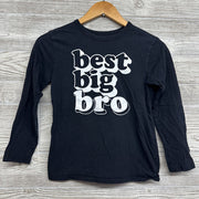 Ls Shirt Best Big Bro 7-8