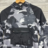 Pullover Hoodie Zipper Pocket Camo 8