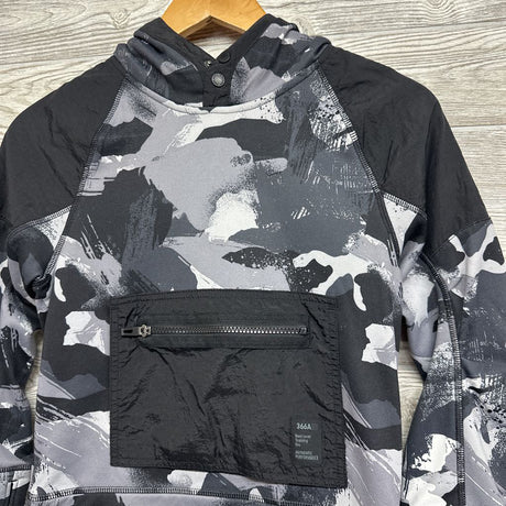 Pullover Hoodie Zipper Pocket Camo 8