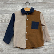 Corduroy Button Up Shirt 3-4