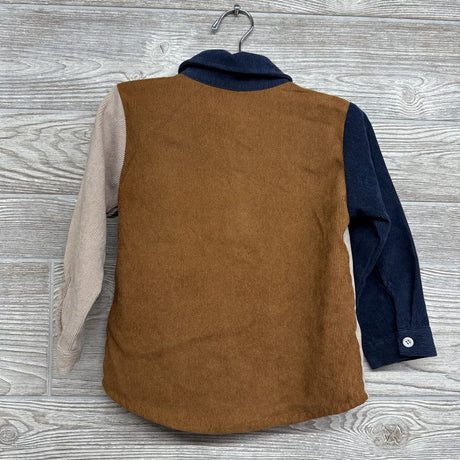 Corduroy Button Up Shirt 3-4