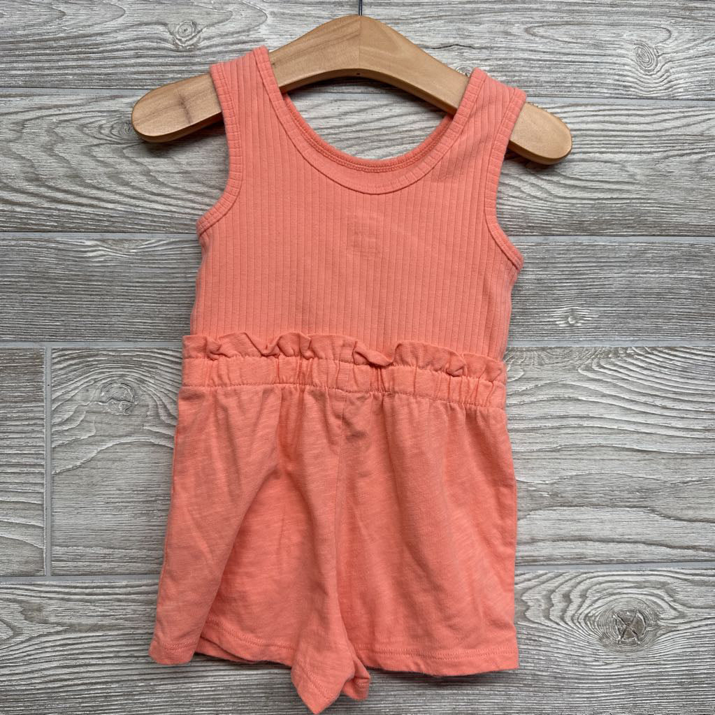 Ribbed Romper 2t