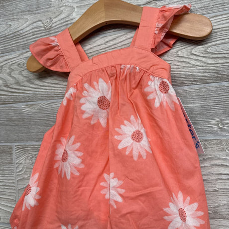 NEW Dress Bloomers & Hat Flowers 3M