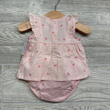 NEW Flutter Sleeve Sunsuit Rabbits 3M