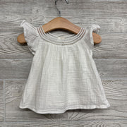 Flutter Sleeve Muslin Shirt 12-18M
