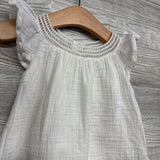 Flutter Sleeve Muslin Shirt 12-18M
