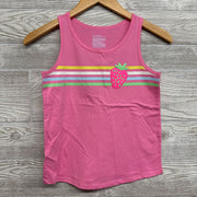 Tank Top Stripes Strawberry 10-12