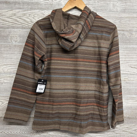 NEW Henley Pullover W/ Hood 14