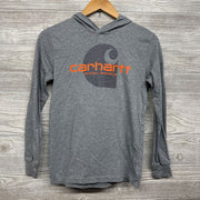 LS Shirt W/ Hood Logo 10-12
