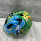 Bike Helmet Parrot & Giraffe