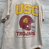 2 Pc Pj Shirt USC Trojans & Plaid Pants 10-12