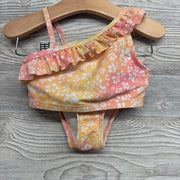 2 Pc Swimsuit Flowers 4