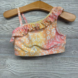 2 Pc Swimsuit Flowers 4