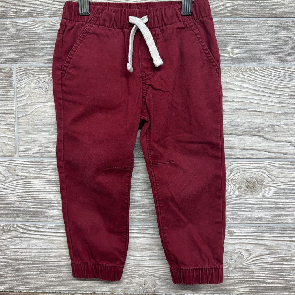 Pull On Drawstring Jogger Pants 2t