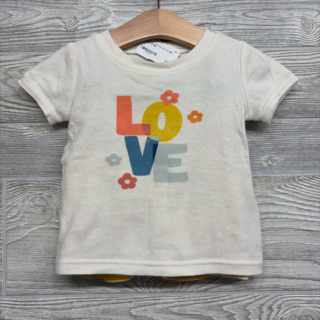 2 Pc Pj Love 12-18M