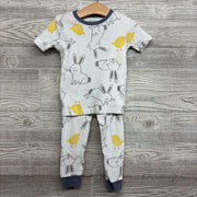 2 Pc Pj Rabbit & Chick 4t