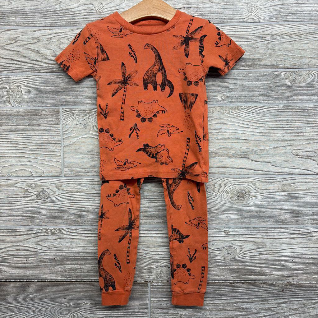 2 Pc Pj Dinosaurs 4t