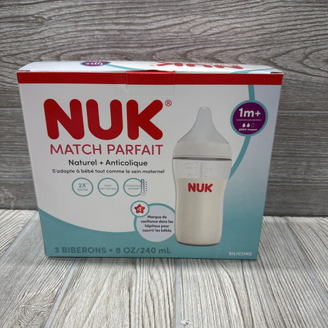 NEW 3 Pk Perfect Match Natura + Anti Colic Bottles