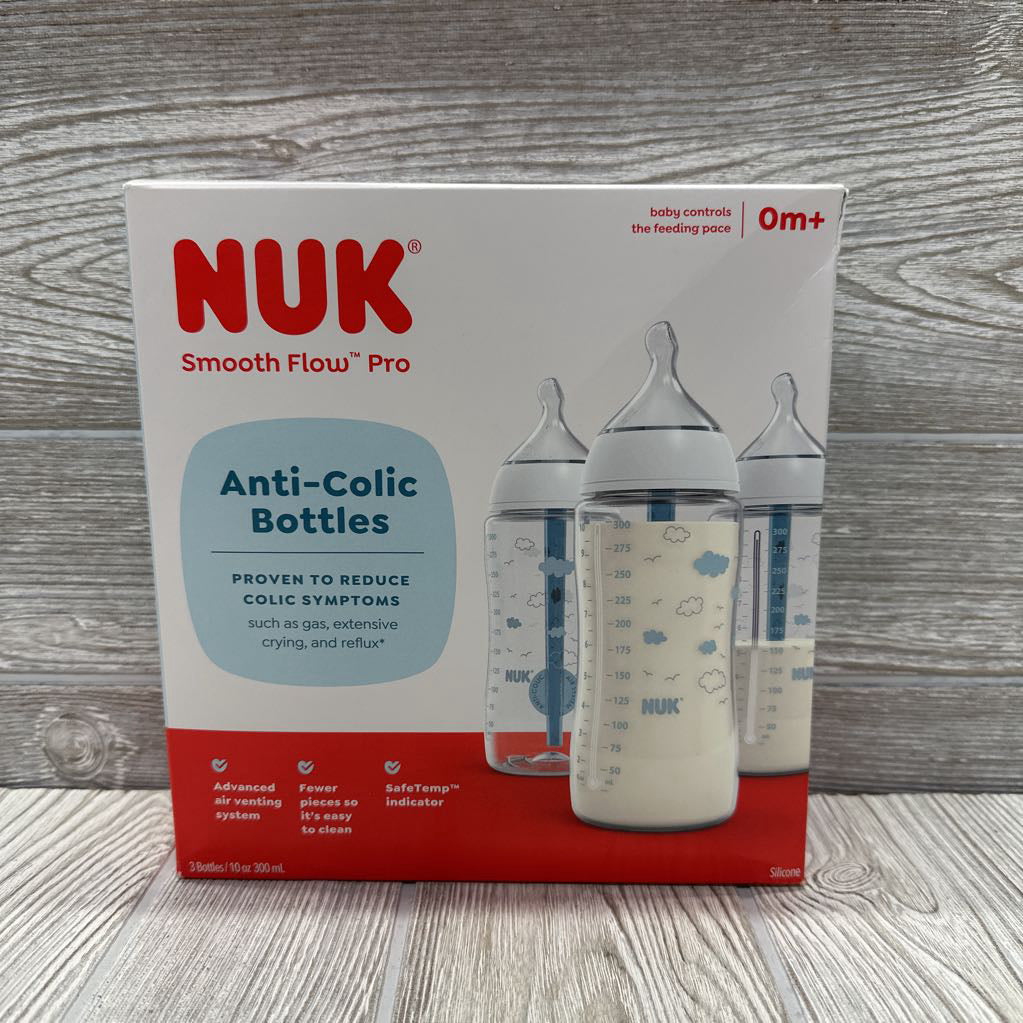 NEW 3 Pk Anti-Colic Bottles