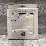 NEW Muslin Swaddle & Beanie