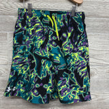 Drawstring Swim Trunks Printed 10-12