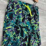 Drawstring Swim Trunks Printed 10-12