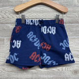 Lace Trim Tank Top Guitar & Acdc Sweat Shorts 6-6X
