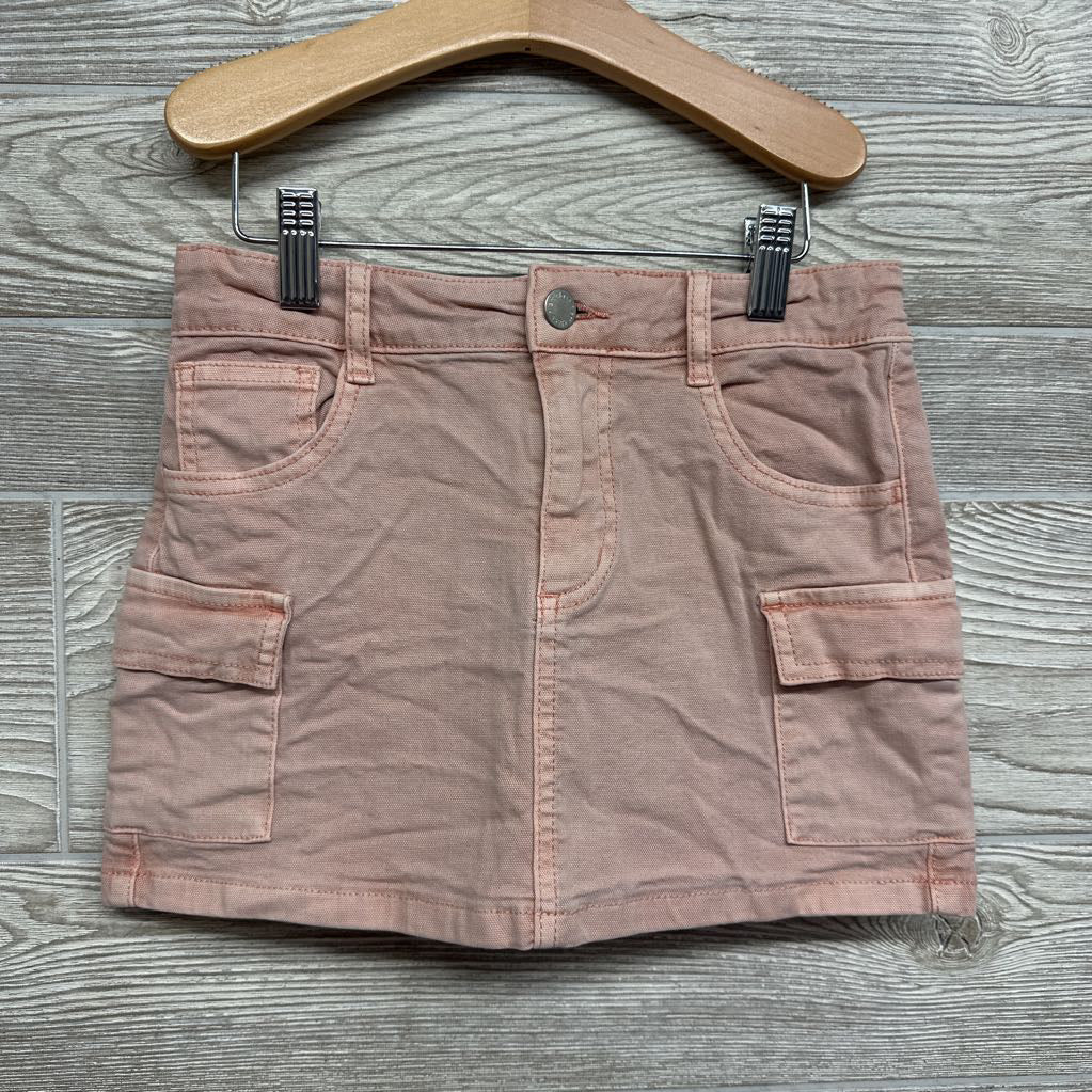 Denim Cargo Skirt 8