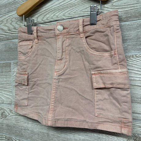 Denim Cargo Skirt 8